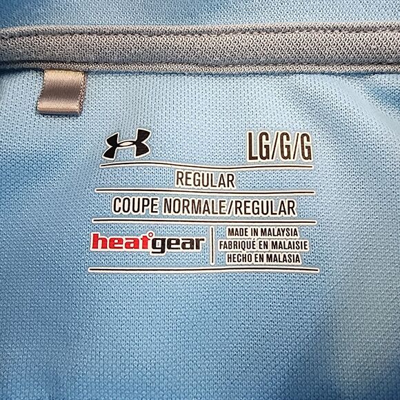 Under Armour Light Blue Polo Shirt - Picture 2 of 16